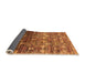 Sideview of Oriental Orange Industrial Rug, urb1534org