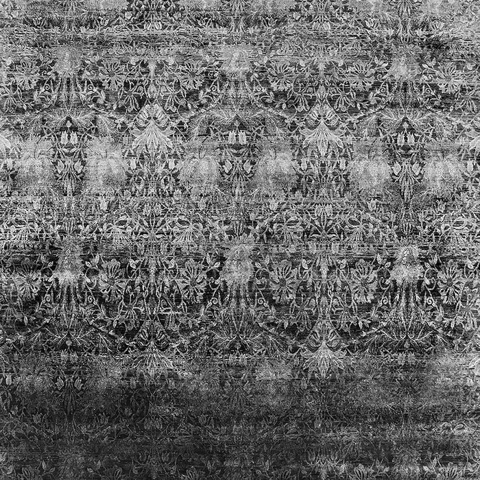 Oriental Gray Industrial Rug, urb1534gry