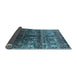 Sideview of Oriental Light Blue Industrial Rug, urb1535lblu