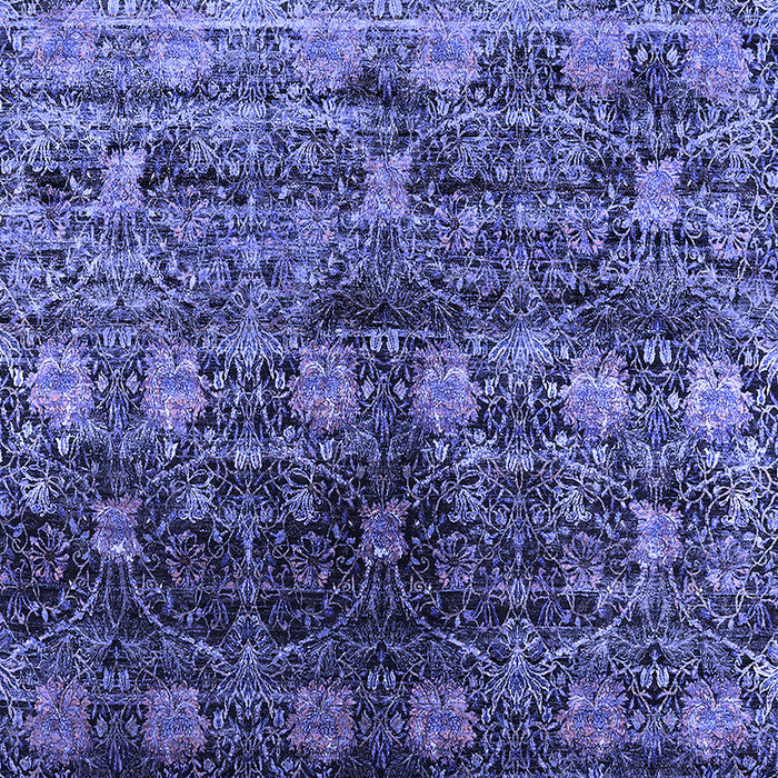 Oriental Blue Industrial Rug, urb1536blu