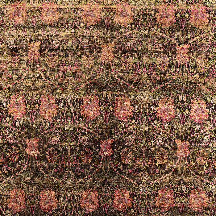 Oriental Brown Industrial Rug, urb1536brn
