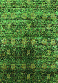 Oriental Green Industrial Rug, urb1536grn