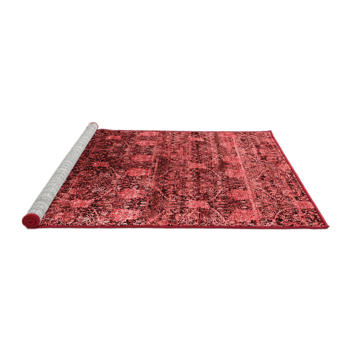 Industrial Red Washable Rugs