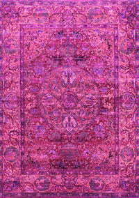 Oriental Pink Industrial Rug, urb1537pnk