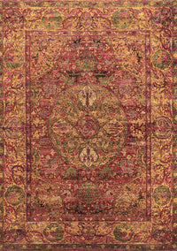 Oriental Brown Industrial Rug, urb1537brn