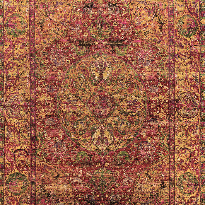 Oriental Brown Industrial Rug, urb1537brn