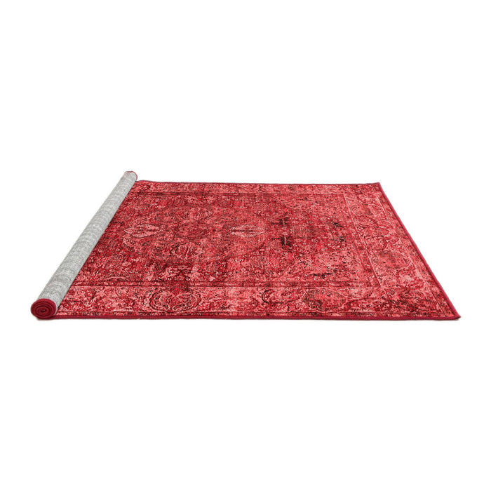 Industrial Red Washable Rugs
