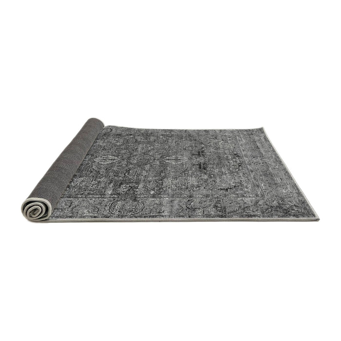 Sideview of Oriental Gray Industrial Rug, urb1537gry