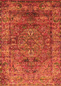 Oriental Orange Industrial Rug, urb1537org