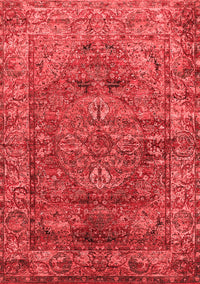 Oriental Red Industrial Rug, urb1537red