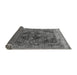 Sideview of Oriental Gray Industrial Rug, urb1538gry