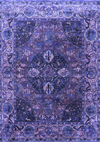 Oriental Blue Industrial Rug, urb1538blu