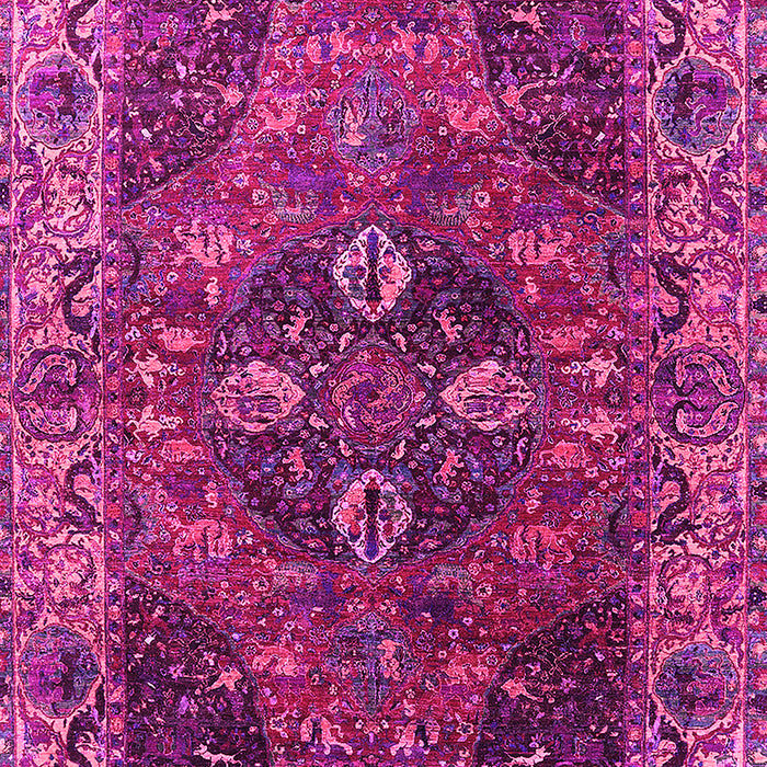 Oriental Pink Industrial Rug, urb1538pnk