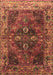 Oriental Brown Industrial Rug, urb1538brn