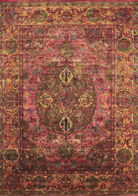 Oriental Brown Industrial Rug, urb1539brn