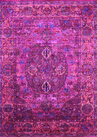 Oriental Pink Industrial Rug, urb1539pnk