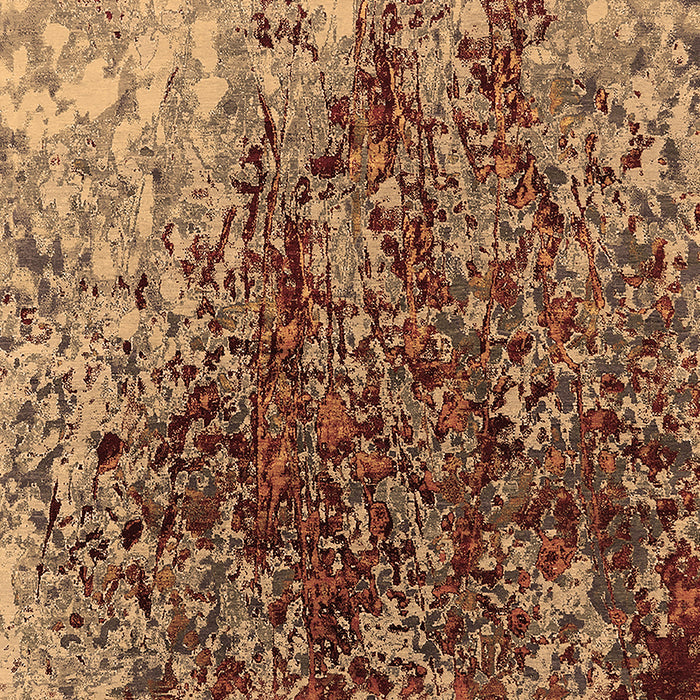 Oriental Brown Industrial Rug, urb1540brn