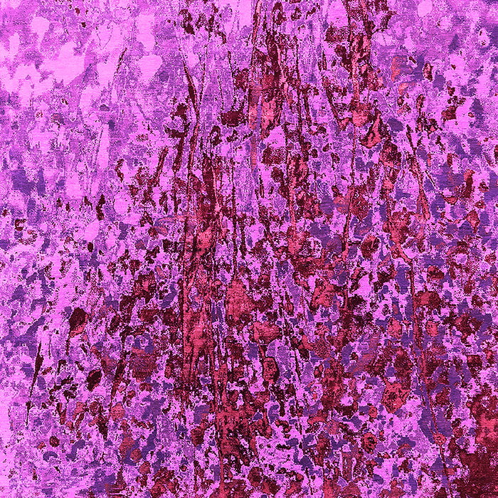 Machine Washable Oriental Pink Industrial Rug, wshurb1540pnk