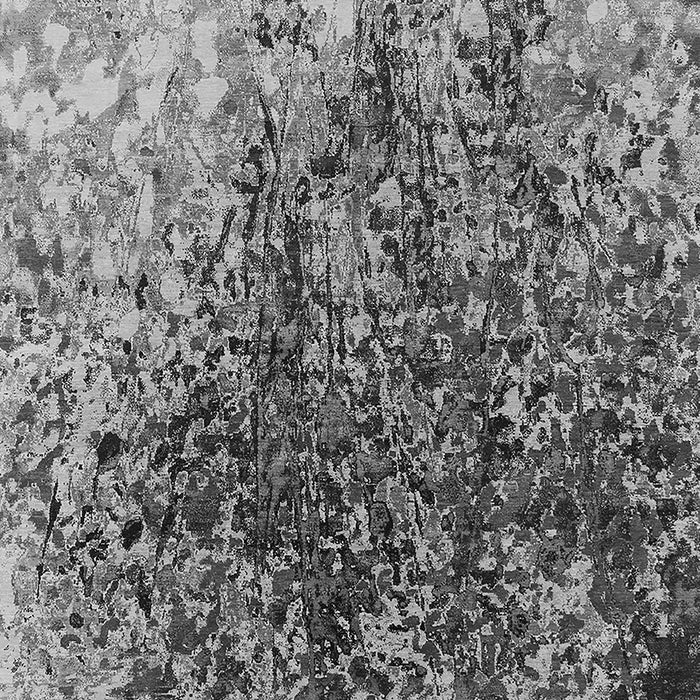 Machine Washable Oriental Gray Industrial Rug, wshurb1540gry