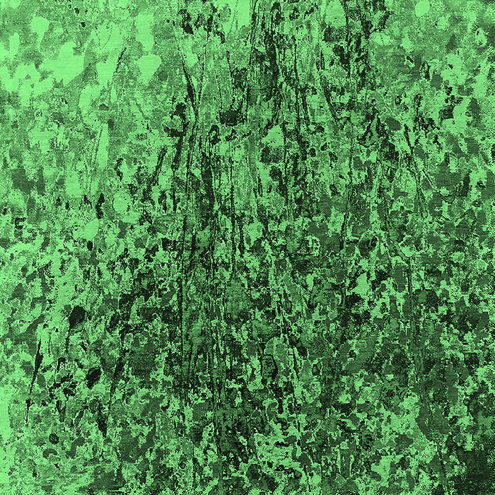 Oriental Emerald Green Industrial Rug, urb1540emgrn