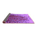 Sideview of Oriental Purple Industrial Rug, urb1540pur