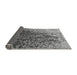 Sideview of Oriental Gray Industrial Rug, urb1540gry