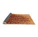 Sideview of Oriental Orange Industrial Rug, urb1540org