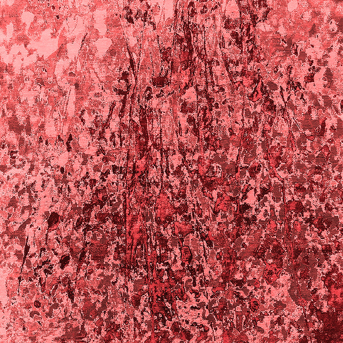 Machine Washable Oriental Red Industrial Rug, wshurb1540red