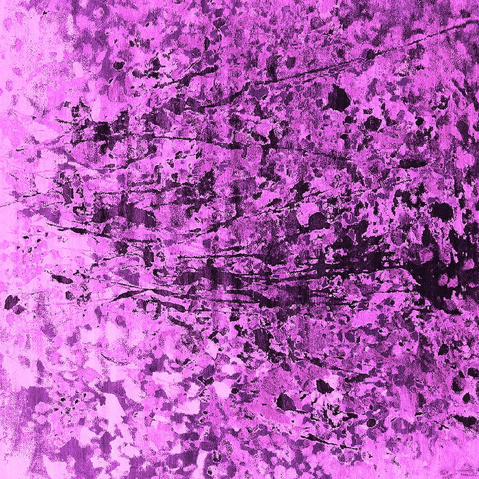 Square Oriental Pink Industrial Rug, urb1541pnk