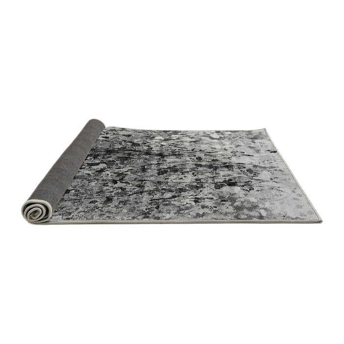Sideview of Oriental Gray Industrial Rug, urb1541gry