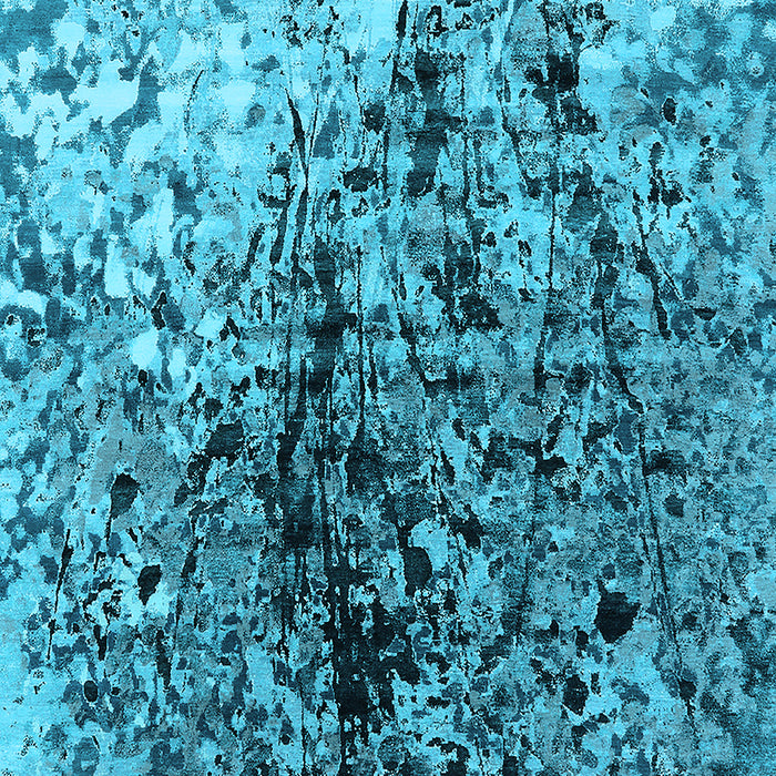 Oriental Light Blue Industrial Rug, urb1541lblu