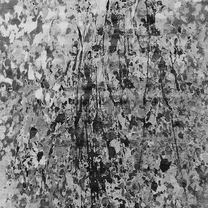 Machine Washable Oriental Gray Industrial Rug, wshurb1541gry