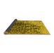 Sideview of Oriental Yellow Industrial Rug, urb1541yw