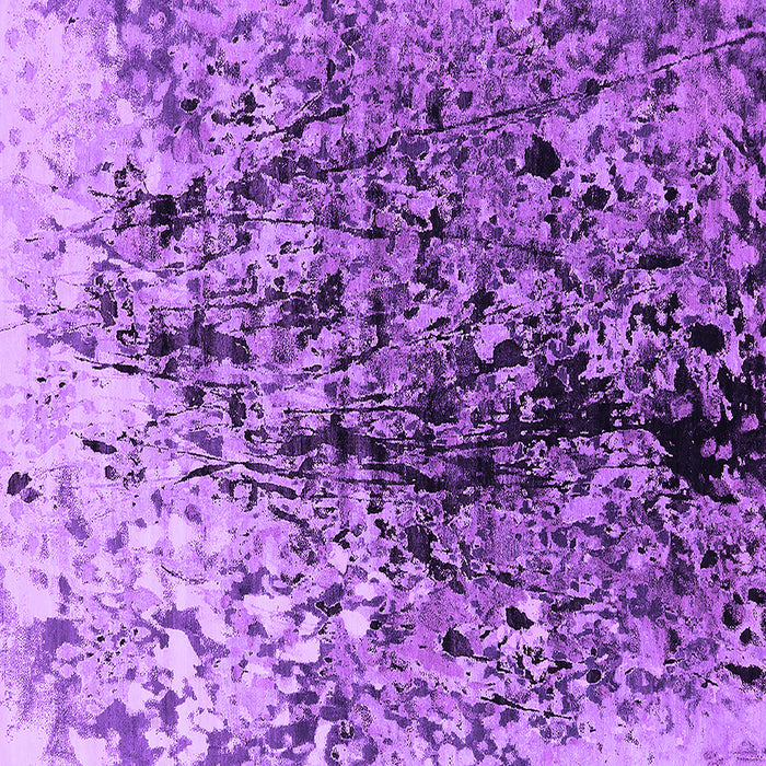Square Machine Washable Oriental Purple Industrial Area Rugs, wshurb1541pur