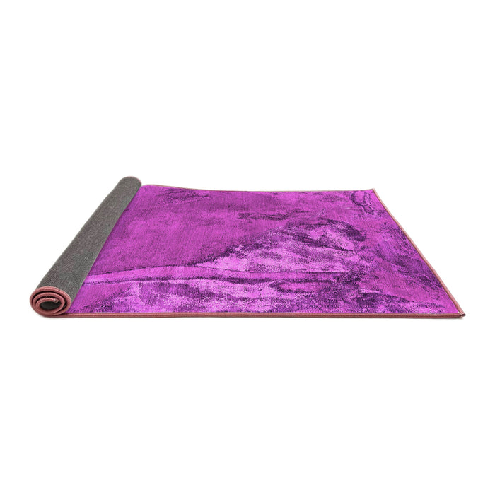 Sideview of Oriental Pink Industrial Rug, urb1542pnk