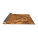 Sideview of Oriental Orange Industrial Rug, urb1542org