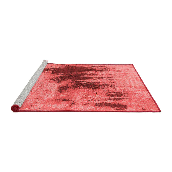 Industrial Red Washable Rugs