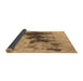 Sideview of Oriental Brown Industrial Rug, urb1543brn