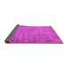 Sideview of Oriental Pink Industrial Rug, urb1544pnk