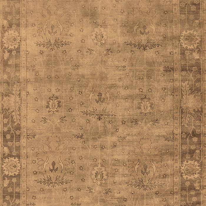 Oriental Brown Industrial Rug, urb1544brn