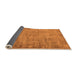 Sideview of Oriental Orange Industrial Rug, urb1544org