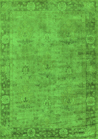 Oriental Green Industrial Rug, urb1544grn