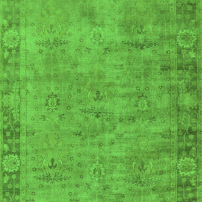 Oriental Green Industrial Rug, urb1544grn