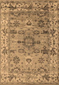 Oriental Brown Industrial Rug, urb1545brn