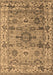 Oriental Brown Industrial Rug, urb1545brn