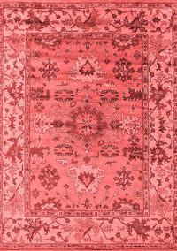 Oriental Red Industrial Rug, urb1545red