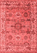 Oriental Red Industrial Area Rugs