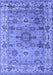 Oriental Blue Industrial Rug, urb1545blu