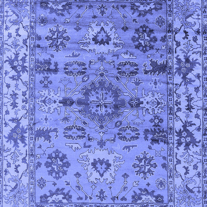 Oriental Blue Industrial Rug, urb1545blu