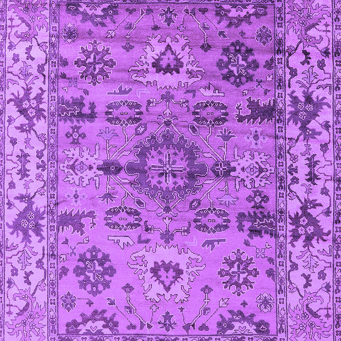 Machine Washable Oriental Purple Industrial Area Rugs, wshurb1545pur